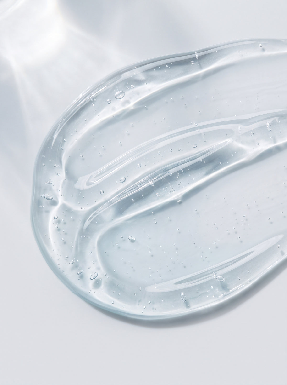 SILNT Cleansing Oil clear oil-gel swatch on a light grey background