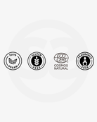 Certification badges for SILNT Rich Cream