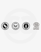 Certification badges for SILNT Caffeine Booster