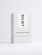 SILNT Timeless Radiance Routine carton: Makeup Remover, Hydration Gel and Day Cream